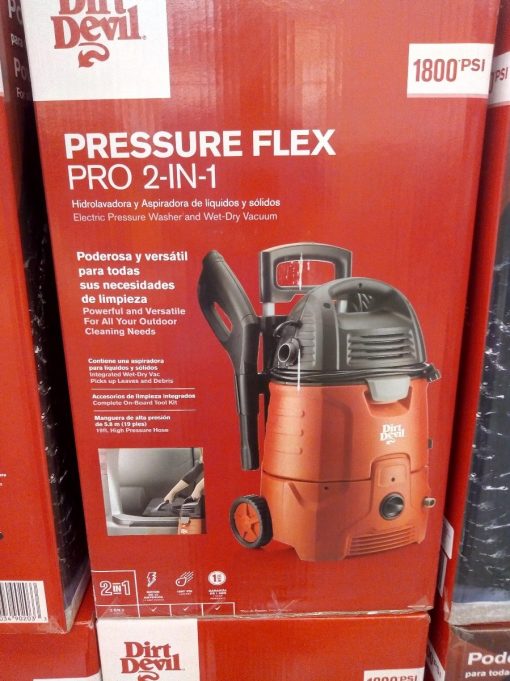 Hidrolavadora Dirt Devil Pressure Flex Pro 2 En 1 $ 4