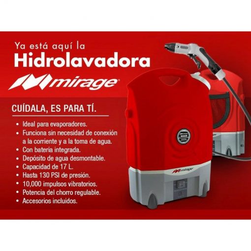 Hidrolavadora Portatil Hvac Mirage $ 2