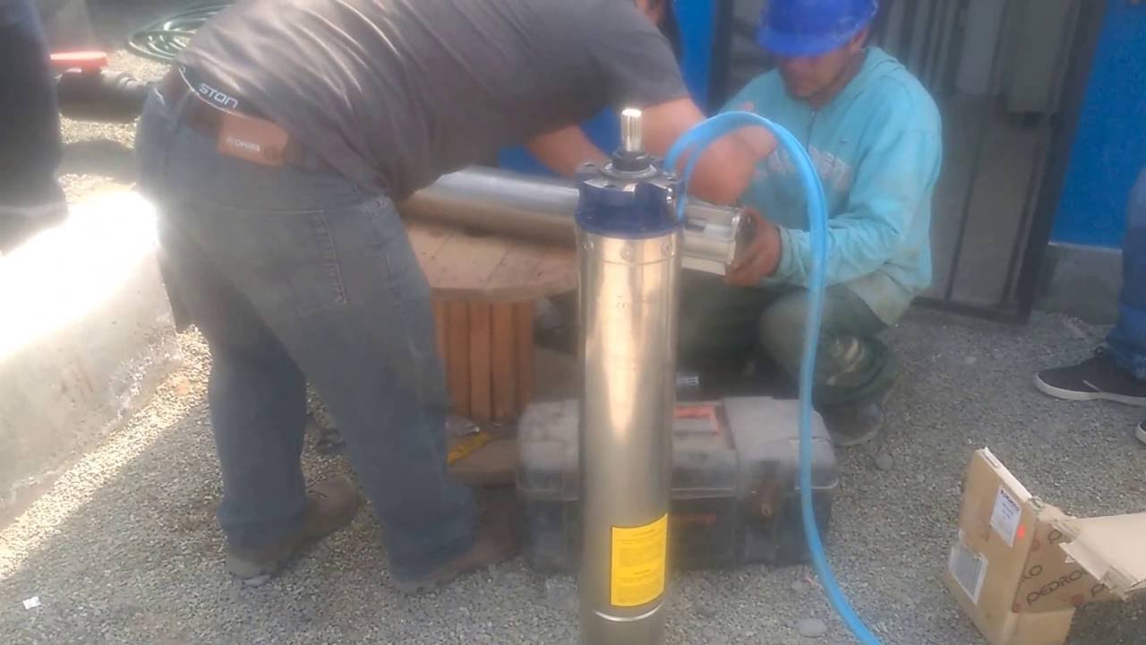 Instalacion de bomba sumergible en lurin - DAKXIM - Mexico