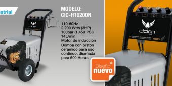 Hidrolavadora Eléctrica Marca Ciclon Mod: Cic-H10200N $ 15
