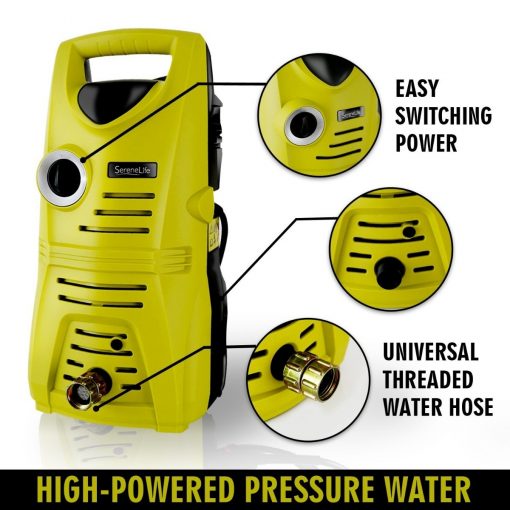 Hidrolavadora Serenelife Electric Power Pressure Washer $ 3