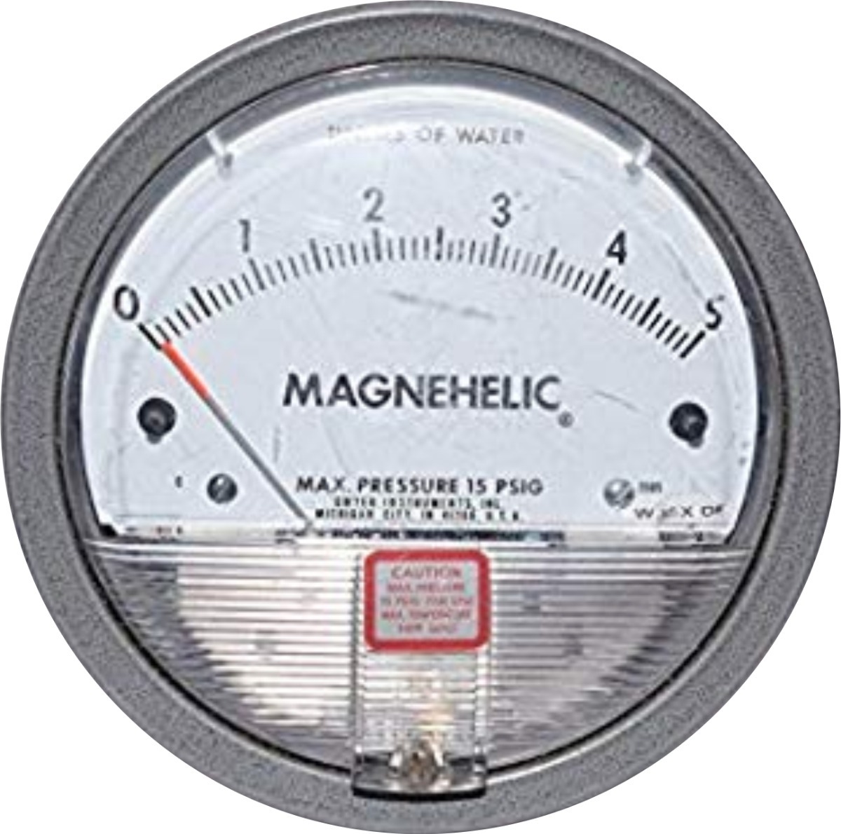Manómetro Magnahelic De Presion Diferencial Para 0 A 5 - DAKXIM - Mexico