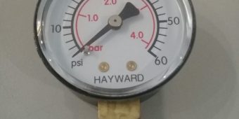 Manómetro Para Valvula Multiport De 1 1/2 Pulg. $ 680.00 Hidrolavadora