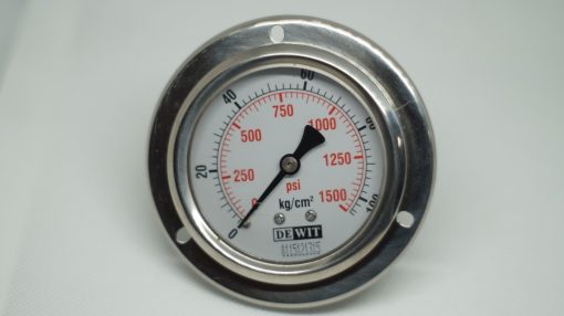 Manómetro Dewit Con Glicerina 0-1500 Psi $ 750.00 Hidrolavadora