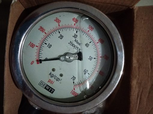 Manómetro Dewit De 70 Kg/cm2 - 1000 Psi $ 900.00 Hidrolavadora