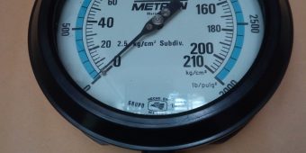 Manómetro Metron 210kg/cm2 - 3