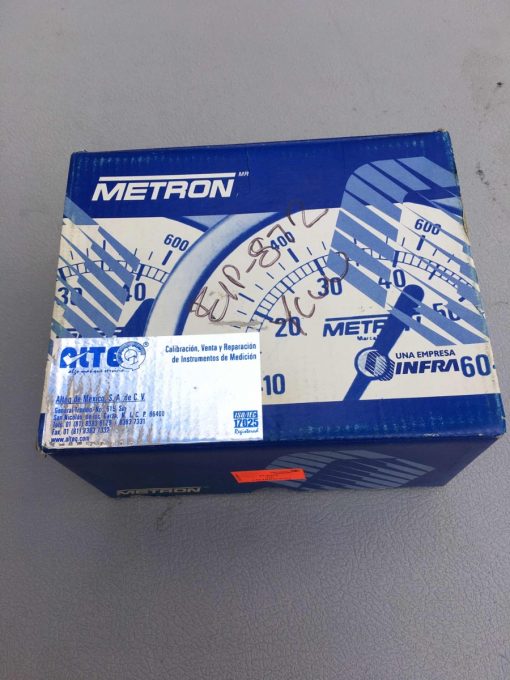 Manómetro Metron Instruments 11510fl/14-4 $ 900.00 Hidrolavadora