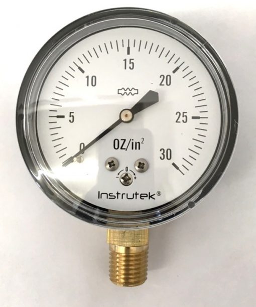 Manómetro Para Gas Baja Presión Instrutek De 0 A 30 Oz $ 780.00 Hidrolavadora