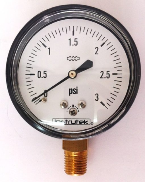 Manómetro Para Gas L.p Y Nat