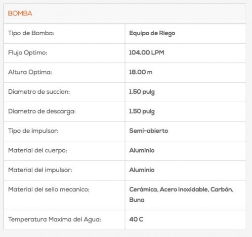 Motobomba A Gasolina 2 Hp Portatil 4 T Evans Ac1.5Ag53-4 $ 6