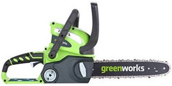 Motosierra Eléctrica Greenworks 40V Gmax $ 5