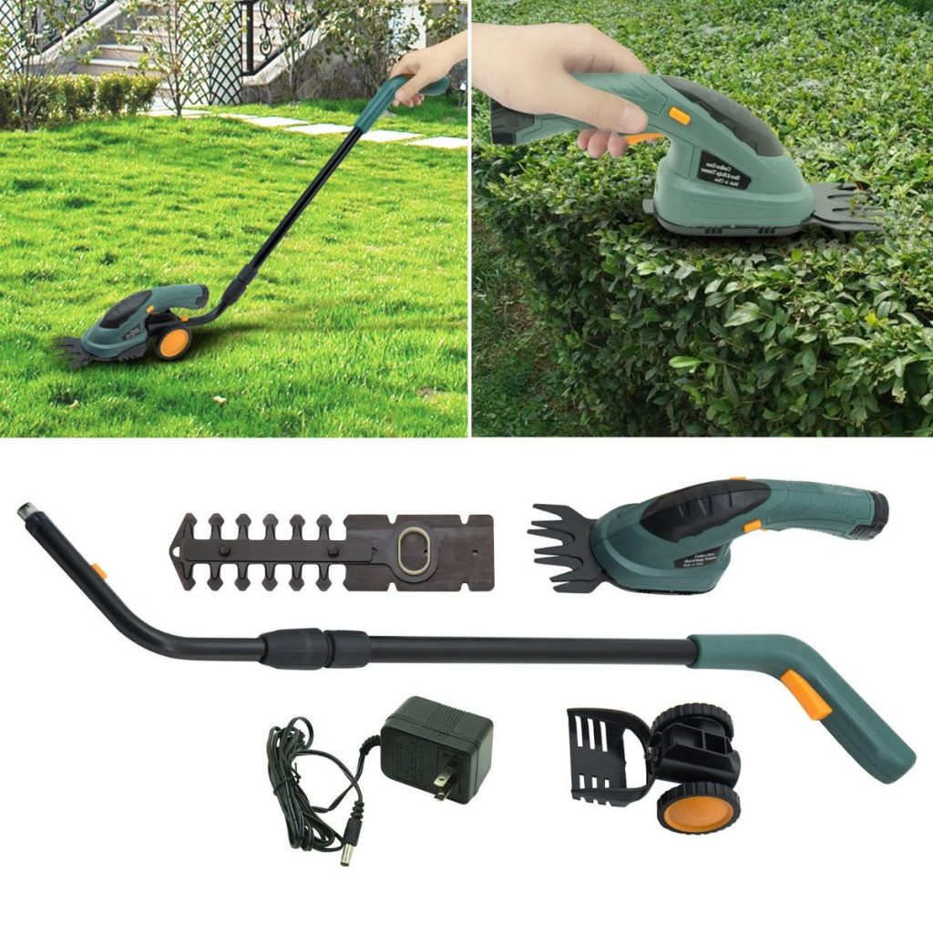 ⚡ Podadora De Césped Cortasetos Inalámbrico 3 6v Cortadora