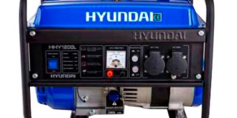 Generador 3hp 127 V 60 Hz Hyundai Hhy1200l $ 6