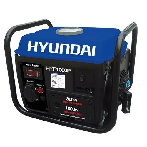 Generador A Gasolina Hyundai 1000 Watts Hye1000p Ecomaqmx $ 3