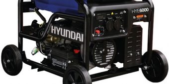 Generador De 13.1 Hp A Gasolina Hyundai Hye6000 $ 24