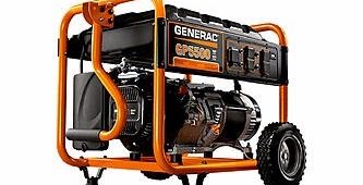 Generador Portátil A Gasolina De 5500 Watts (gp5500 Generac) $ 20