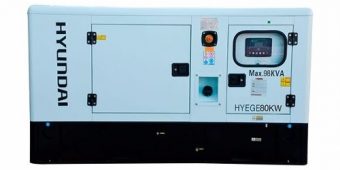 Generador Trifásico 80 Kw Diesel Hyundai Hye80kw 220/440v $ 502
