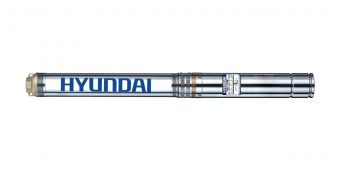 Bomba Sumergible Hyundai 1 Hp Eléctrica Pozo De 4 Hywp1000