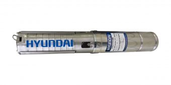 Bomba Sumergible Hyundai 1 Hp Eléctrica Pozo De 4 Hywa1000