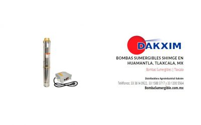 Bombas Sumergibles Shimge en Huamantla, Tlaxcala, MX