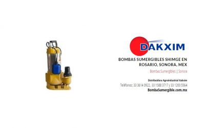 Bombas Sumergibles Shimge en Rosario, Sonora, Mex
