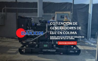 Cotización de Generadores de Luz en Colima