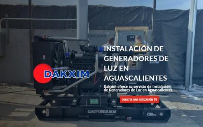 Instalación de Generadores de Luz en Aguascalientes