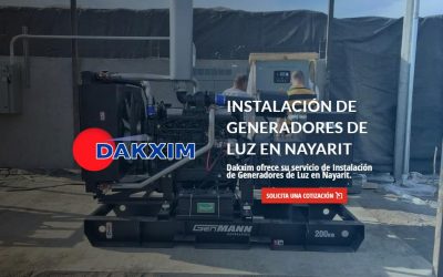 Instalación de Generadores de Luz en Nayarit