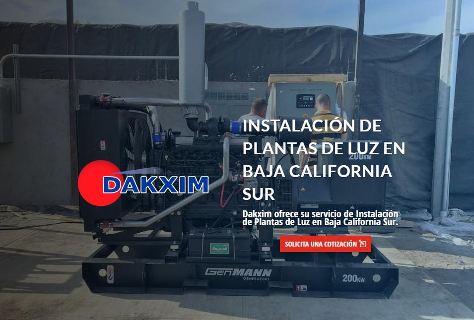 Instalación de Plantas de Luz en Baja California Sur