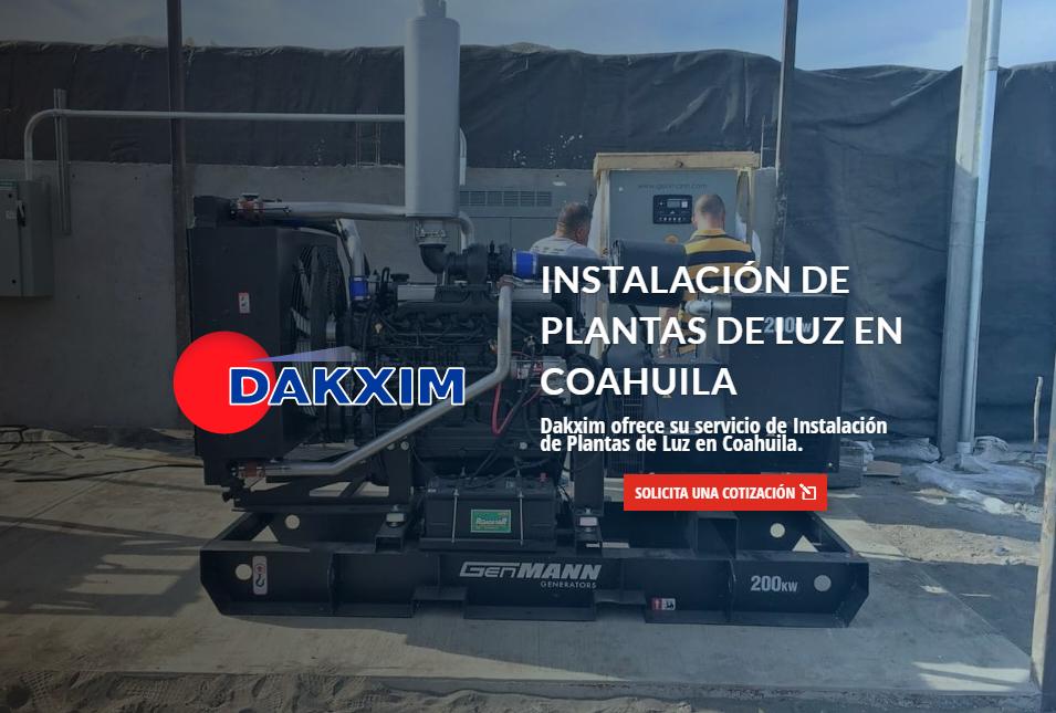 Instalación de Plantas de Luz en Coahuila