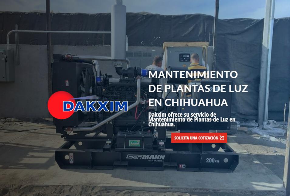 Mantenimiento de Plantas de Luz en Chihuahua