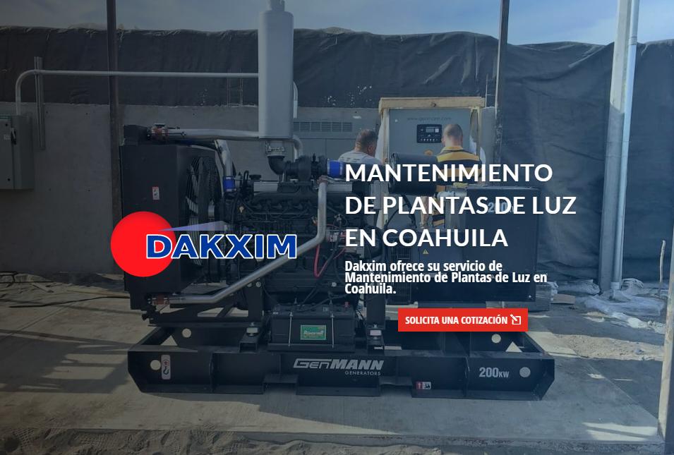 Mantenimiento de Plantas de Luz en Coahuila