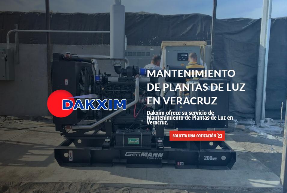 Mantenimiento de Plantas de Luz en Veracruz