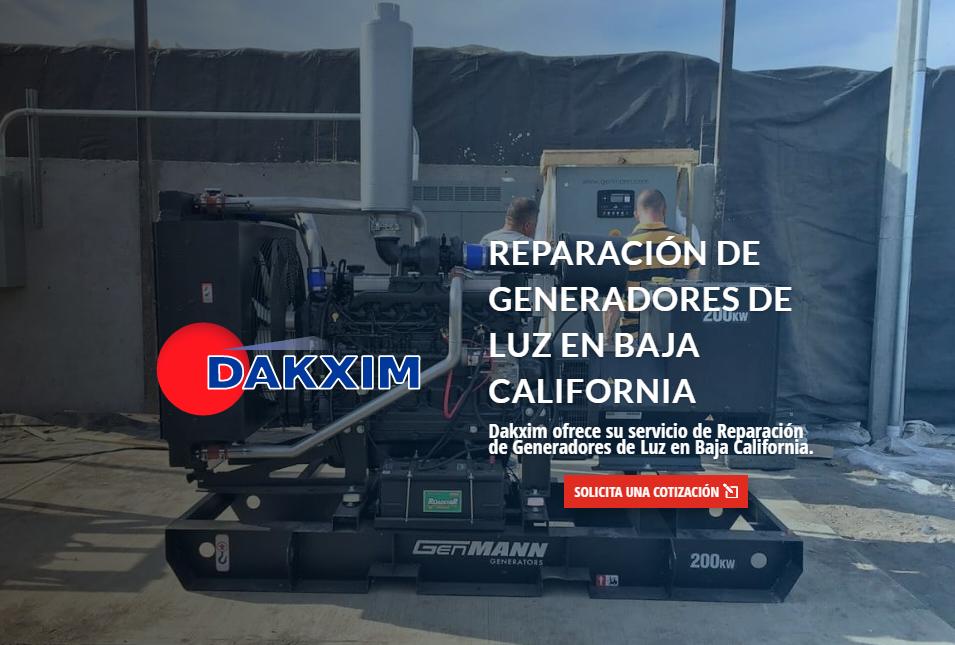 Reparación de Generadores de Luz en Baja California