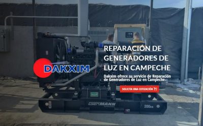 Reparación de Generadores de Luz en Campeche