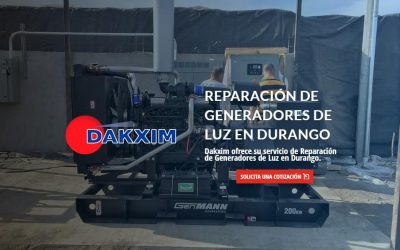 Reparación de Generadores de Luz en Durango