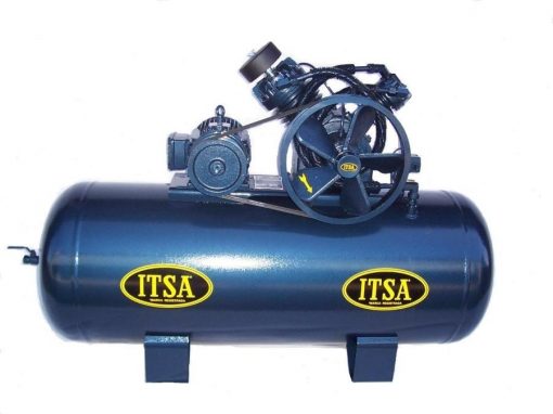 Compresor De Aire 5 Hp 120 Galones Marca Itsa Bifasico