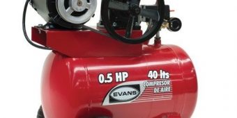 Compresor De Aire Evans 1 Etapa 1/2 Hp 40 Litros