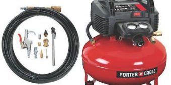 Compresor De Aire Porter Cable 6 Galones Panqueque Y Accesor