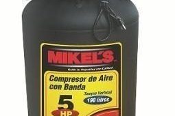 Compresora De Aire 5hp 190 Lts Con Banda Mikels