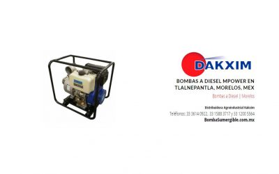 Bombas a Diesel Mpower en Tlalnepantla, Morelos, Mex