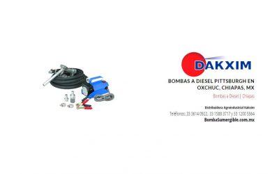 Bombas a Diesel Pittsburgh en Oxchuc, Chiapas, MX