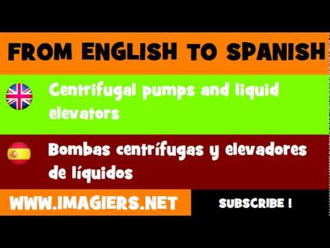 Español Inglés Bombas Centrífugas Y Elevadores De Líquidos - DAKXIM - Mexico
