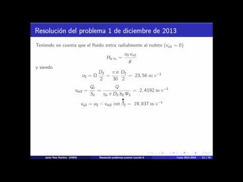 Lec006 Estudio Particular Bombas Centrífugas. Problemas De Exámenes 2 Umh1810 2013 14 - DAKXIM - Mexico