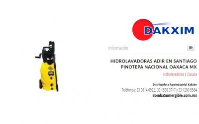 Hidrolavadoras Adir en Santiago Pinotepa Nacional Oaxaca MX