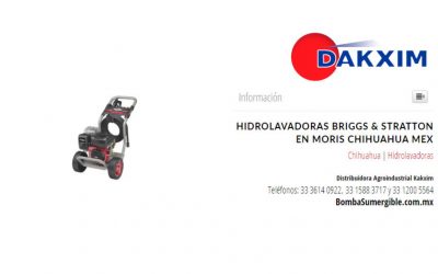 Hidrolavadoras Briggs & Stratton en Moris Chihuahua Mex