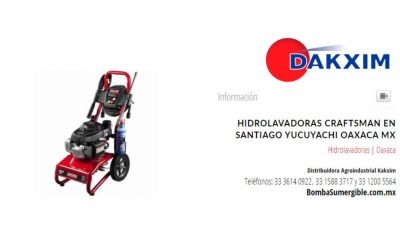Hidrolavadoras Craftsman en Santiago Yucuyachi Oaxaca MX