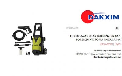 Hidrolavadoras Koblenz en San Lorenzo Victoria Oaxaca Mx