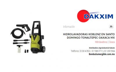 Hidrolavadoras Koblenz en Santo Domingo Tonaltepec Oaxaca Mx