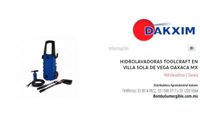 Hidrolavadoras Toolcraft en Villa Sola de Vega Oaxaca Mx